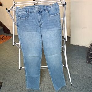 Style & Co. Classic Blue Straight Leg Jeans